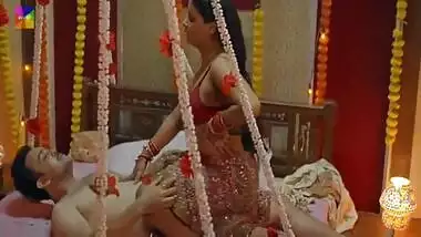 Erotic suhagrat video of a newly married couple