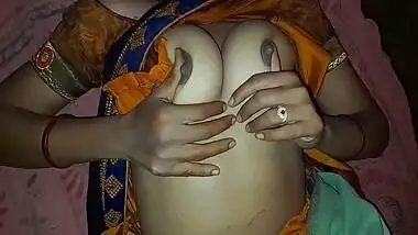 Desi Indian Bhabi Showing Boobs- Clear Hindi Audio, Big Boobs, Dirty Talk