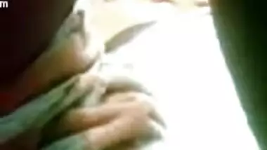 Indian wife sleeping after sex.