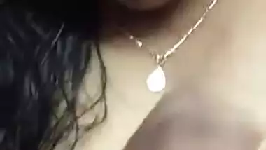 Desi cute bhabi selfie video record