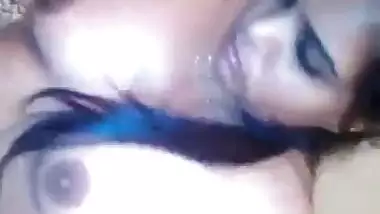 Cute Desi Girl’s Hot Blowjob