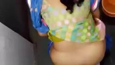 Desi Bhabi Pissing In Restroom