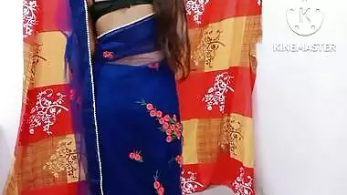 Hot Your Priya Ki Mast Chudayi In Blue Saree Hot Video