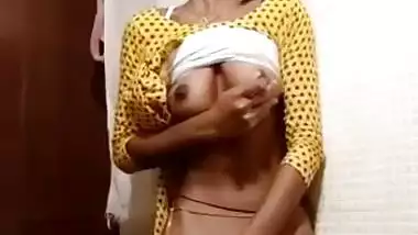 Indian college teen selfie