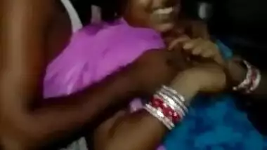 Sexy Village Bhabhi Enjoying Men’s Boob Press