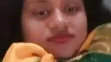 Silly desi XXX chick showing her big boobs to her boyfriend