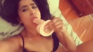 Pakistani Girl Sucking And Fucking Her Vibrator