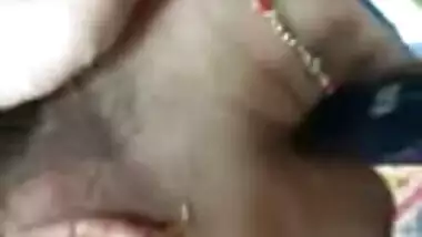 Indian married wife giving blowjob