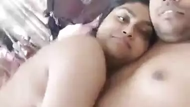 Newly married Desi couple honeymoon sex