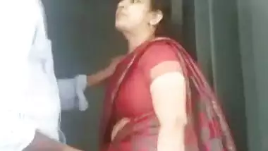 Mallu Mature Couple Standing Sex on the Chair Part 1