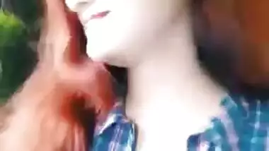 Tik Tok girl flashing her boobies