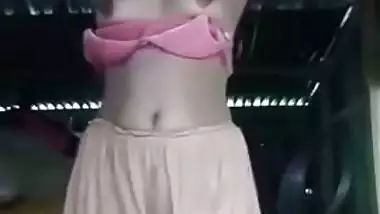 Bangla village wife striptease show