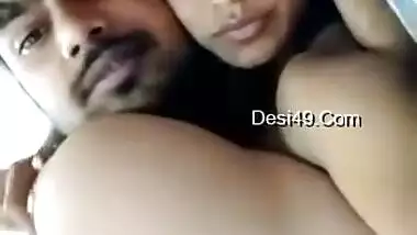 Today Exclusive- Cute Desi Girl Hard Fucked By Lover