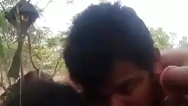 Desi GF Fucked by her BF in the Forest (3 Clips Merged)