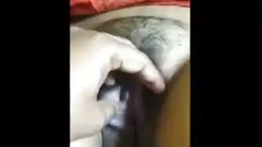 Indian Hairy Pussy Getting Fingered