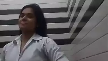 Indian College Babe Strip Tease