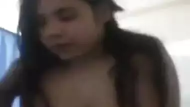 Bangladeshi chubby girl riding on lover