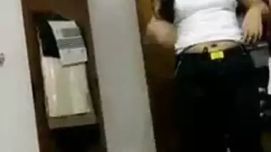 Punjabi young kudi changing panty after sex