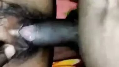 Mature sucks Desi hubby's XXX dick before taking it into hairy cunt