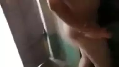 Before sex Indian man records porn clip with his naked girlfriend