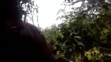 Tamil BF sucking and lick GF nipples from soft to make him hard, outdoor sex