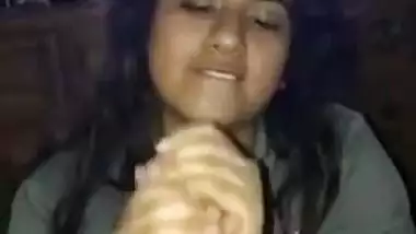 Gujju NRI Devousing Big dick with facials