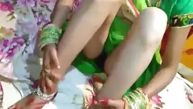 just married bride Saree in full HD desi video home mast chu