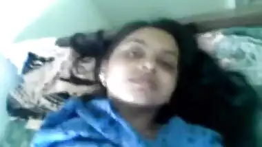 Playing With Big Boobs Of Sexy South Indian College Girl