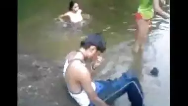 Public Full Nude River Bath