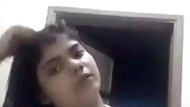 Cute Desi Girl Wearing Cloths after Bathing