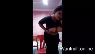 Indian Hot chubby big boobs milf fuck deal on WantMilf.online