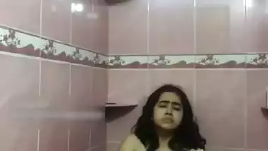 Bathroom naked viral video of cute desi girl sex