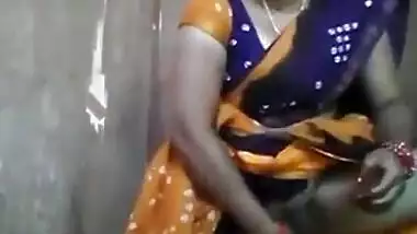 Horny Bhopal village couple outdoor sex session