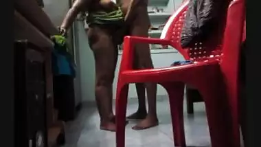 Mallu Petite Wife Stand Style Fucking