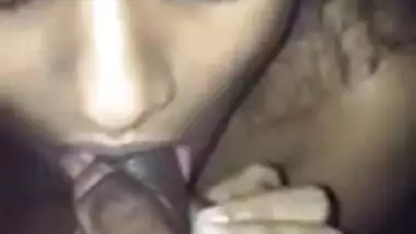 Hindu teen girl eating cum