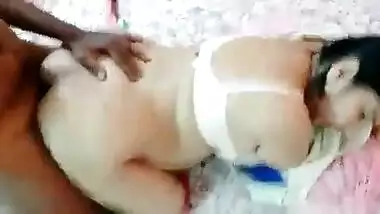 Desi Beauty Bhabhi Doggy with Nephew