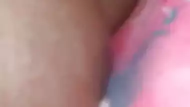 Desi girlfriend blowjob with lover boob press