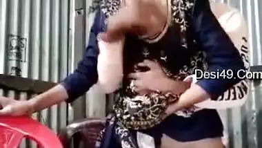 Today Exclusive -desi Village Couple Standing Fucked