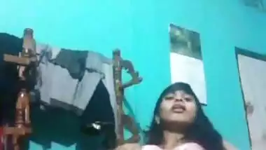 bengali girl fingering eating her own cum