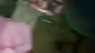 Indian woman washes XXX curves while hubby decides to film sex clip