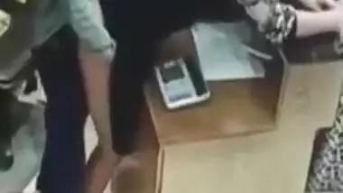 Couple Caught Fucking On CCTV Camera