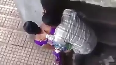 Indian couple caught in public