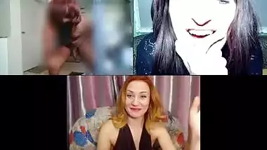 Sissy HUMILIATED by TWO CAM MODELS