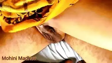 Desi guy fucking his hairy pussy bhabhi