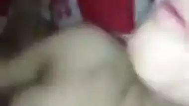 Cute expression of hot mumbai girl during sex