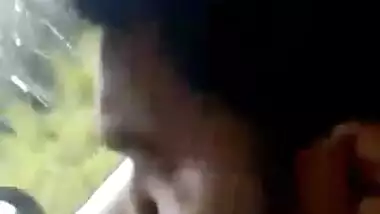 Malayali girl fucking her boyfriend in car with audio