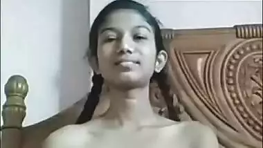 Bangladeshi cute girl showing her small boobies