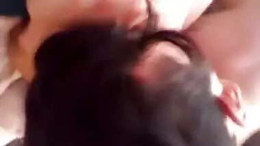 Today Exclusive- Hot Look Desi Girl Boob Sucking