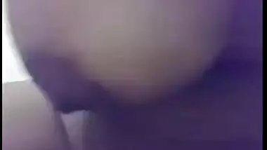 Dashing hot north Indian step sister gives deep throat blowjob to bro