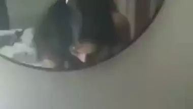 Erotic desi girl blowjob with saliva spitting and sex
